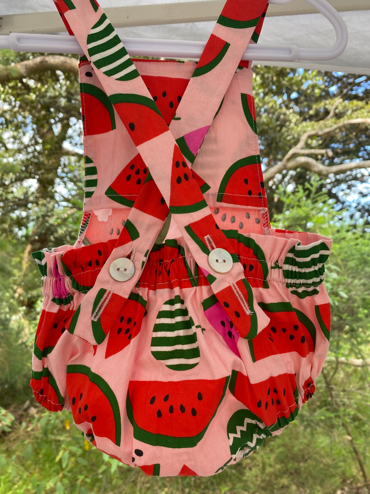 Romper pink watermelon