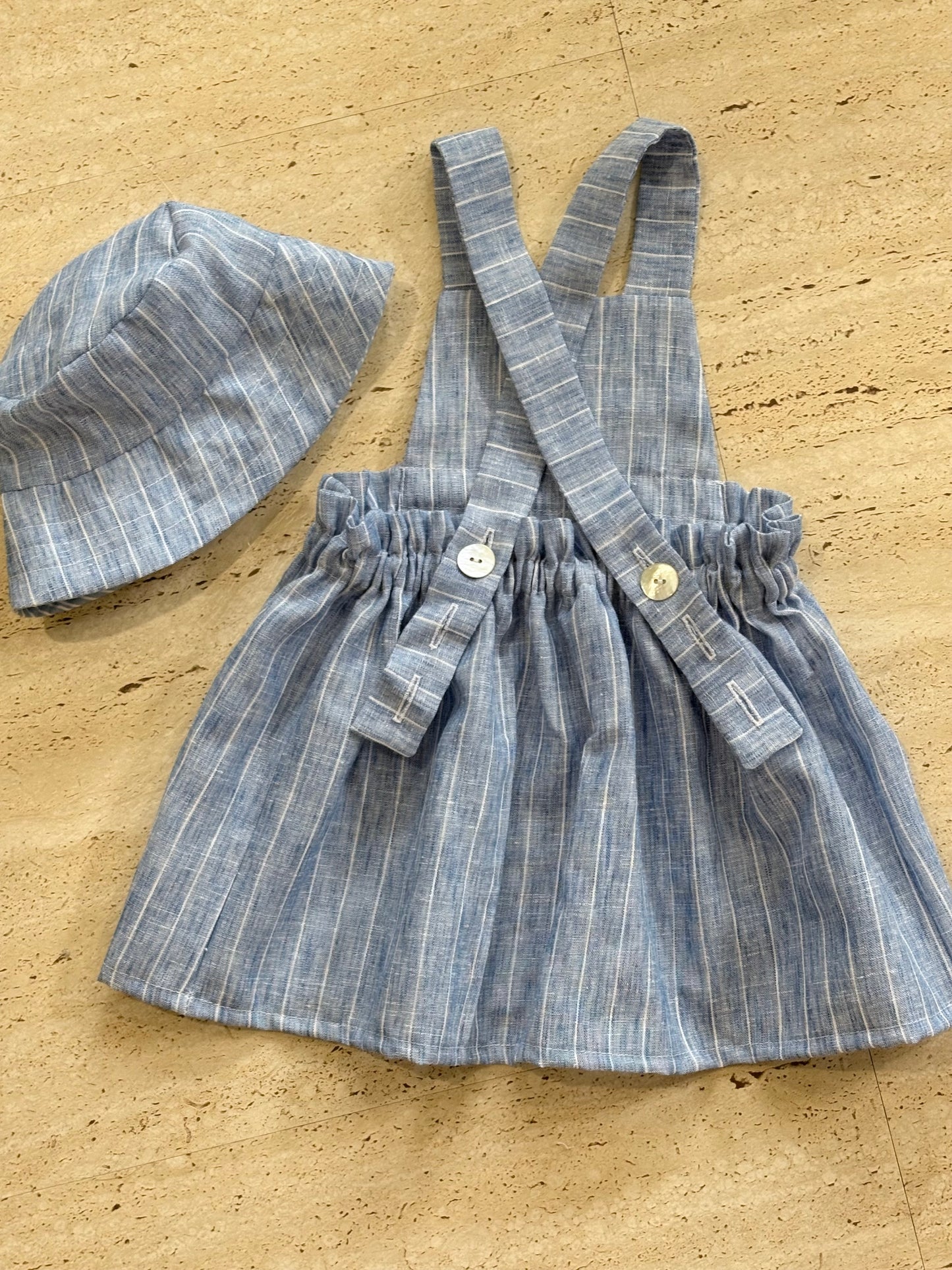 Pini blue stripe and hat