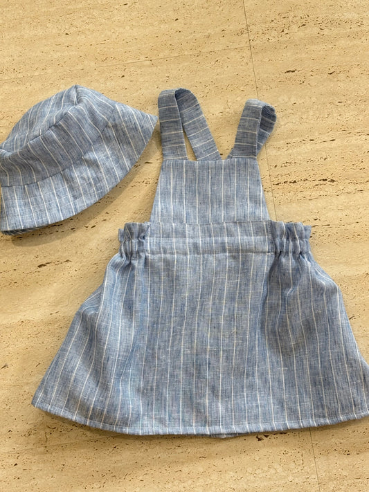 Pini blue stripe and hat