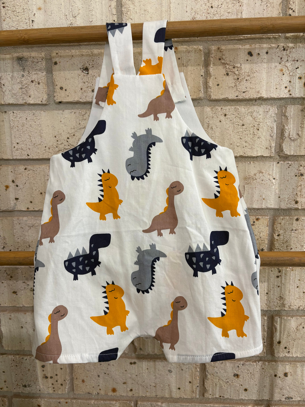 Dinosaur short romper